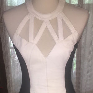 Vintage 1980's Wilsons leather dress